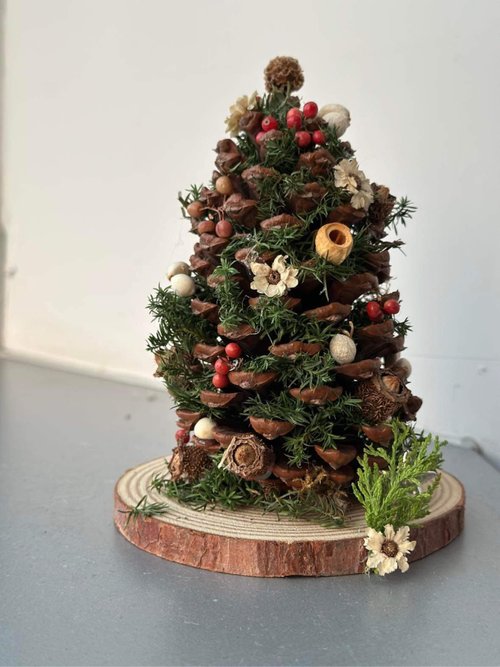 松ぼっくりクリスマスツリー】クリスマス/クリスマスツリー 松ぼっくりクリスマスツリー】クリスマス/クリスマスツリー