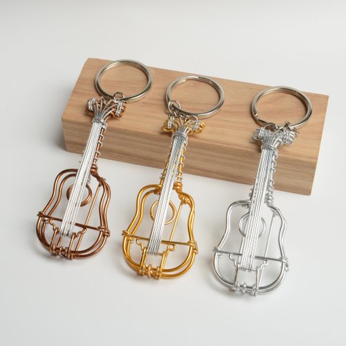 Wire Lover情鋁線藝術工作室 手作鋁線職人Guitar鋁線樂器 古典吉他 交換禮物 耶誕禮物 聖誕節