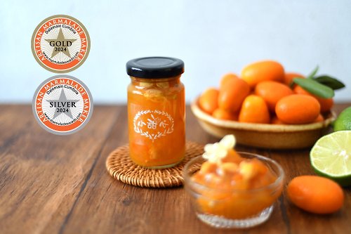 小甜心 手工果醬 茉莉金柑 -2024英國柑橘果醬大賽金獎作品-季節限定