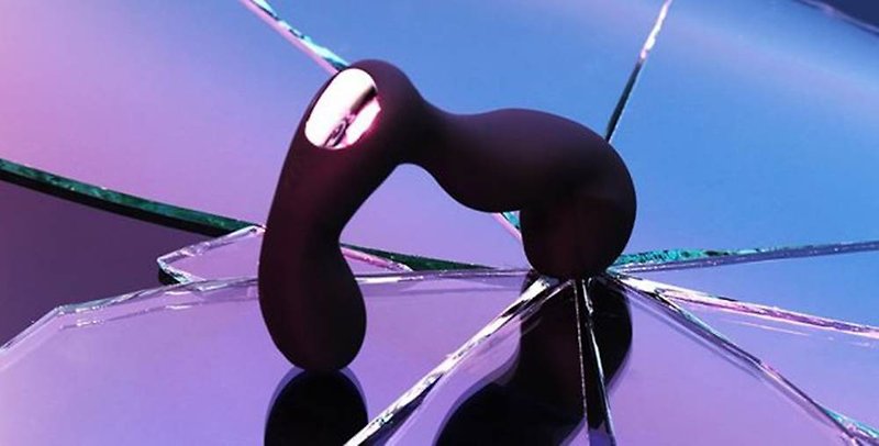 Svakom Iker APP remote remote control prostate vibrator anal plug massage stick to send lubricating fluid - สินค้าผู้ใหญ่ - วัสดุอื่นๆ สีดำ