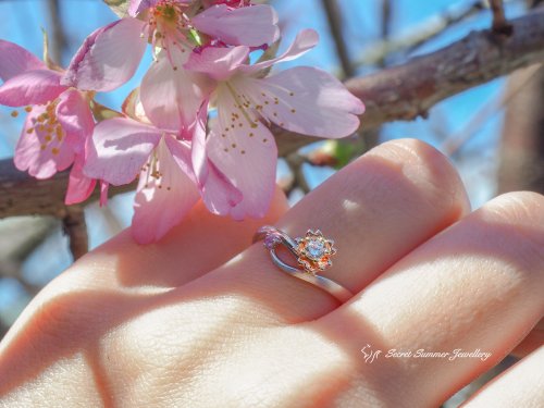 スワロフスキーリング　ハンドメイド　R11 スワロフスキー SWAROVSKI リング レディース 指輪 11号 レア