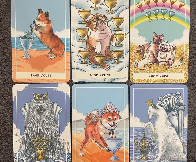 AIBO 新版 2023 犬タロットカード 78枚 - ショップ wheeloflife