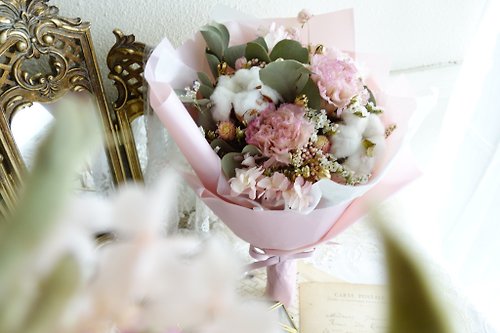 YS乾燥花藝設計 限量訂製--給母親的小花束/生日/訂製專屬祝福花禮