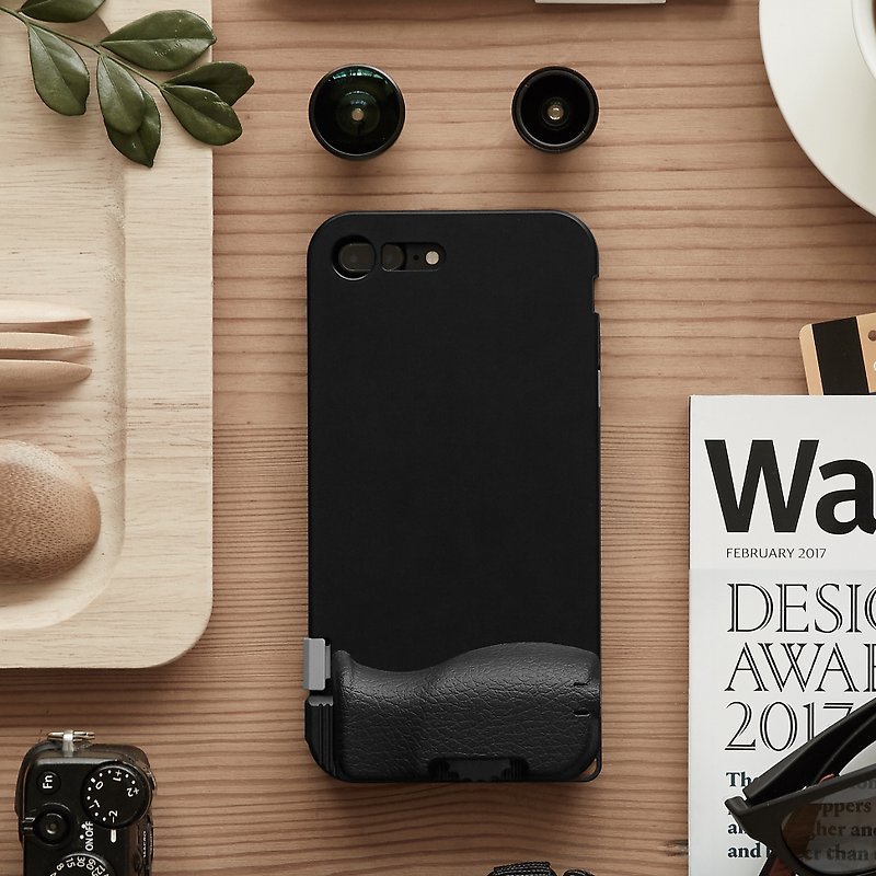 SNAP! 7 Series Phone Cases - Black For iPhone 7 Plus / 6s Plus / 6 Plus - เคส/ซองมือถือ - พลาสติก สีดำ