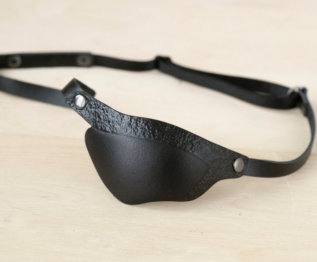 Black Leather Eye Patch | Sport Eye Patch | Slim Eye Patch Black Leather Eye Patch | Sport Eye Patch | Slim Eye Patch