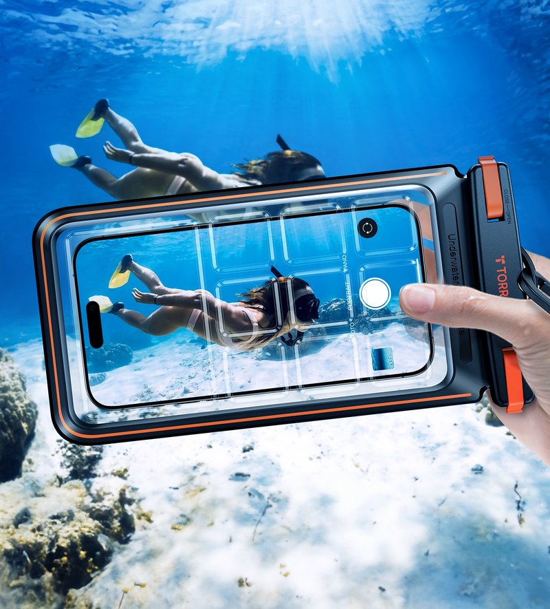 TORRAS Icecube IPX8 Ice Cube lightweight mobile phone waterproof bag - อุปกรณ์เสริมอื่น ๆ - พลาสติก หลากหลายสี