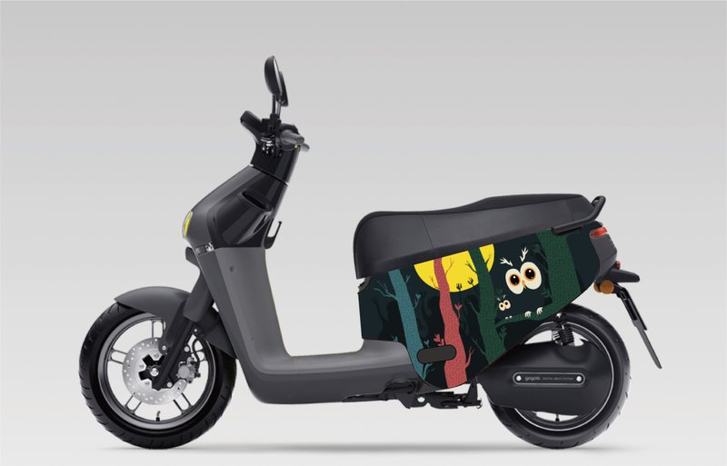Gogoro 防刮車套 2代 3代 viva, mix  Ai1 Ai3 UR2  貓頭鷹  系列 - 其他 - 聚酯纖維 