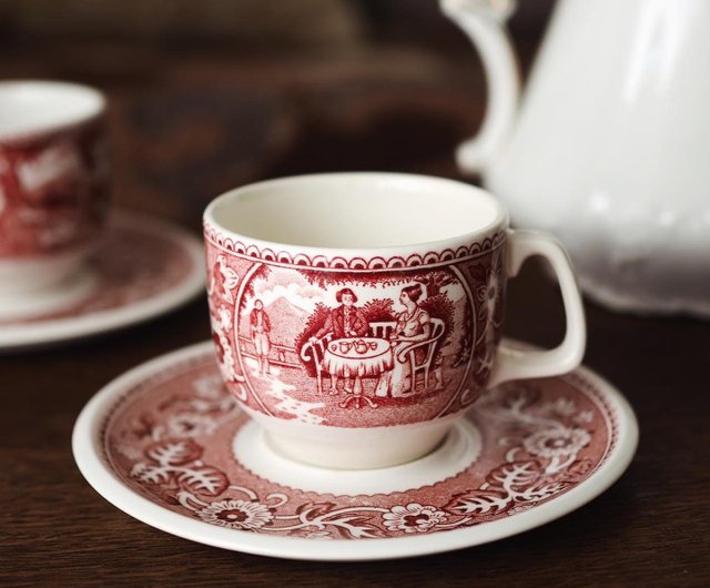 BOCH アンティーク カップ・ソーサー 5セット