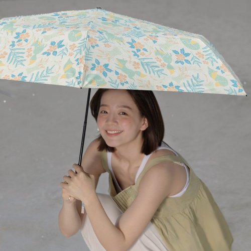 rento 【rento】碳纖輕量黑膠晴雨傘-稻荷狐狸