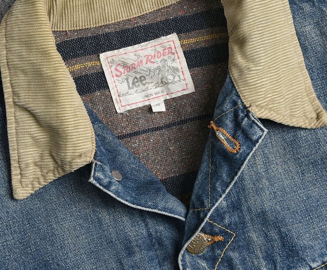 ジャケット・アウター 70'S-80'S VINTAGE Lee Storm Rider Vintage Lee Storm Rider Denim Jacket Men's Size 36R Corduroy