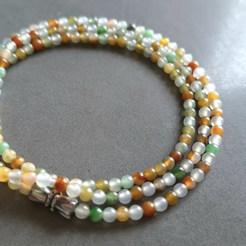 翡翠百貨 jade store 緬甸翡翠多寶小米珠手串頸鏈 | 天然緬甸翡翠玉器