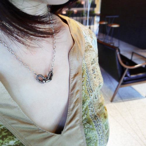 mittag jewelry｜公平貿易珠寶 trinity a necklace 三環a項鍊 | 925銀 限量 設計師手作