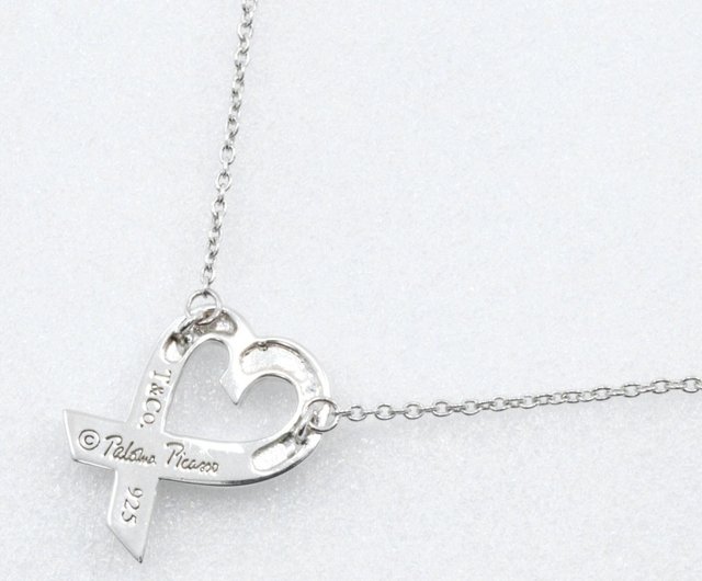 日本直送】ティファニー TIFFANY&Co. ラビングハート ネックレス