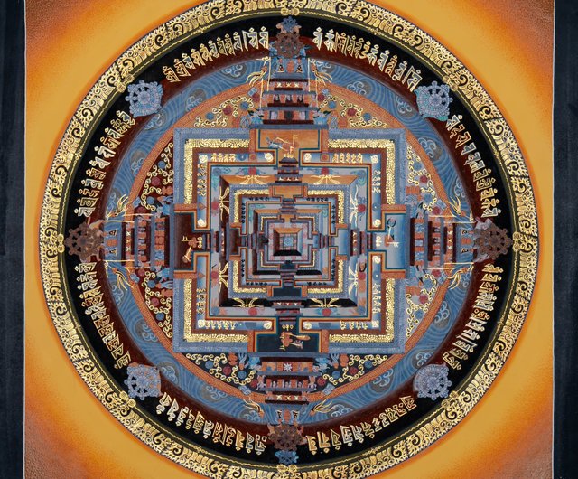 霊のあるチベット仏教のアート カラチャクラ・マンダラ - ショップ