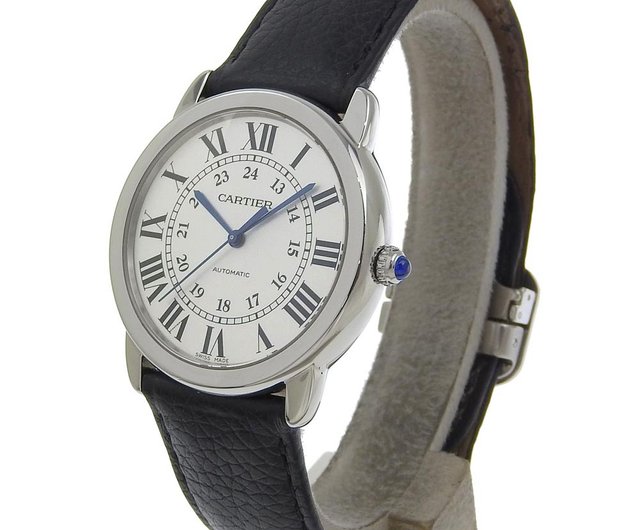 ジ*ダ様 美品 カルティエ ロンドソロ WSRN0021 SS 自動巻 時計 楽天市場】カルティエ CARTIER WSRN0021 ロンドソロ ドゥ