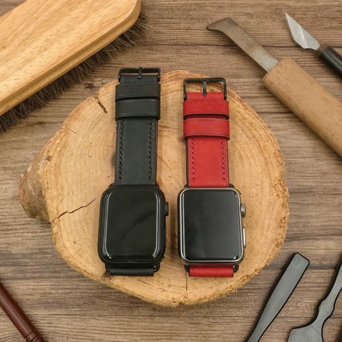 Bara Asah Workshop 【AppleWatch錶帶】磨砂牛皮系列/法國防汗皮/義大利皮革