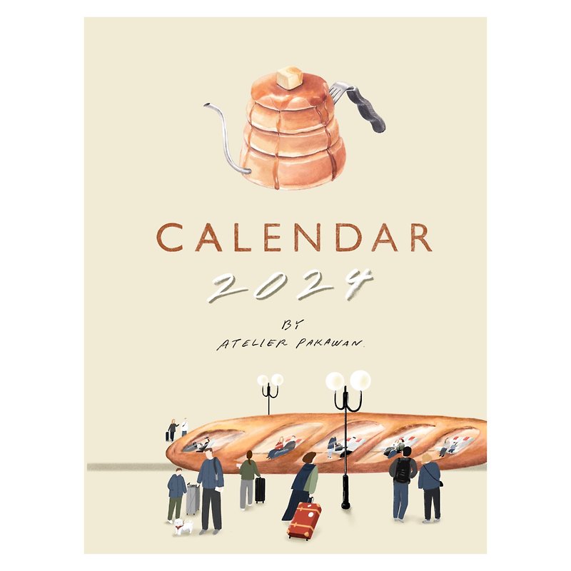 Paper Calendars Multicolor - Calendar 2022 -Floral theme
