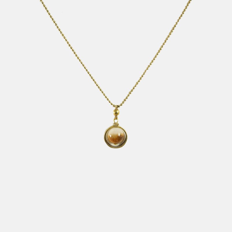 Rain Drop Necklace - Necklaces - Gemstone Gold
