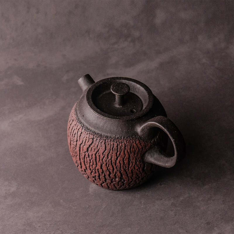 Selfless Series - Chengyan Yueli Tea Set 200ml - Teapots & Teacups - Pottery Brown