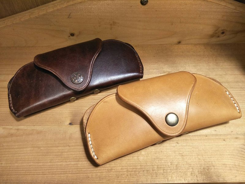 Waist hanging glasses case - Other - Genuine Leather 