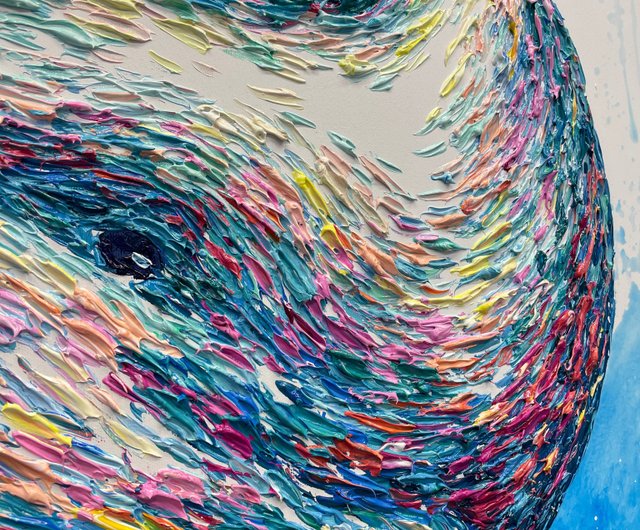 油絵:イルカ Amazon | paint by numbers イルカ 数字油絵 塗り絵 手塗り DIY