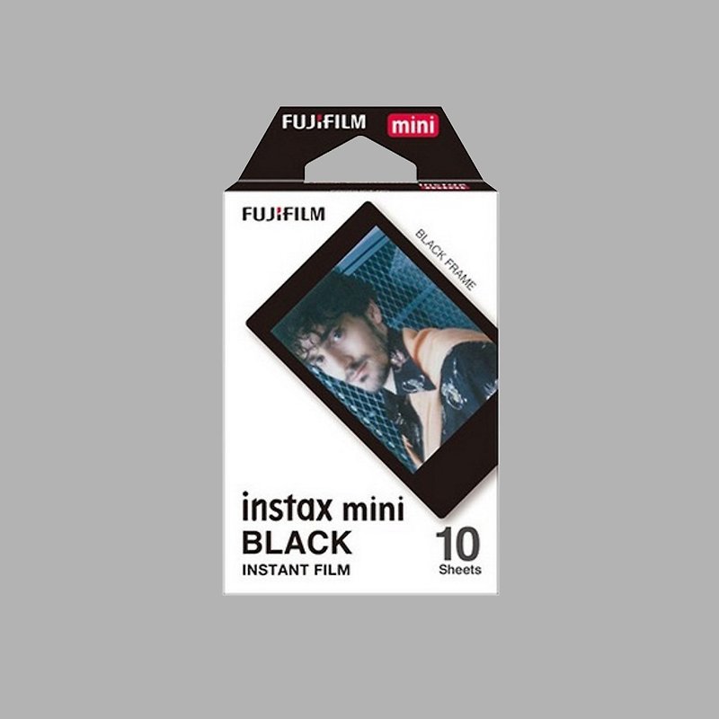 FUJIFILM Fuji instax mini black edge film 1 into - อื่นๆ - กระดาษ สีดำ