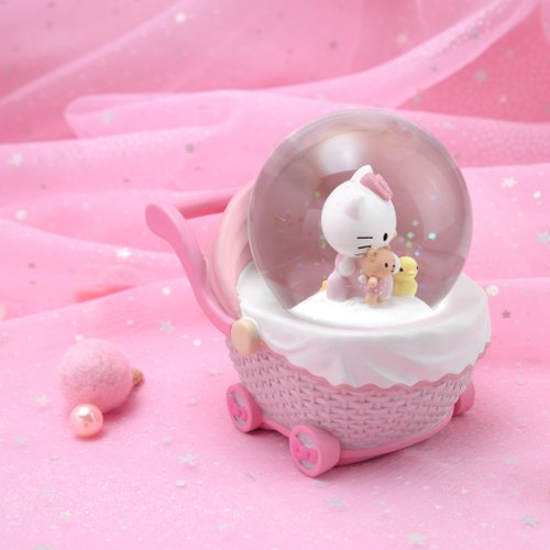ハローキティ乳母車 クリスタルボールオルゴール - ショップ JARLL