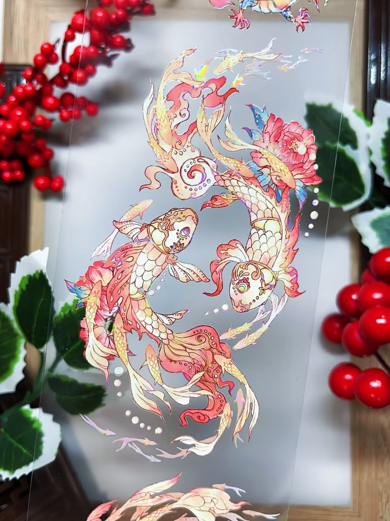 PET paper tape shell light 10m roll - Washi Tape - Other Materials 