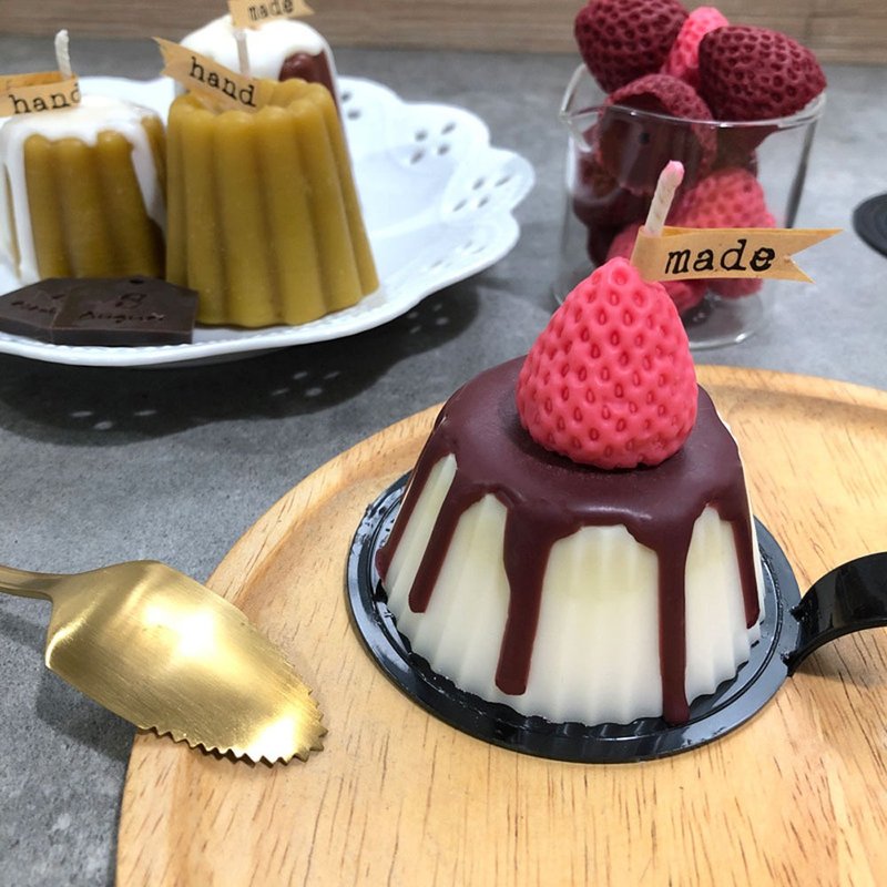 香氛森林 - 打卡系甜點香氛蠟燭 - 手作DIY蠟燭 - 蠟燭/香氛/調香 - 蠟 