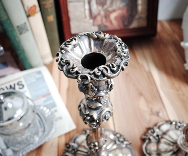 貴重アンティークディスプレイ装飾スタンドブロンズ