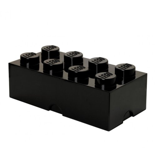 Room Copenhagen 臺灣代理（昱瑒） Room Copenhagen 樂高 LEGO 8凸收納盒-黑色(40041733) 送禮