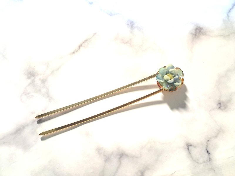 花菲花 - 髮簪 造型 雙簪 雙面簪 - 其他 - 其他材質 多色