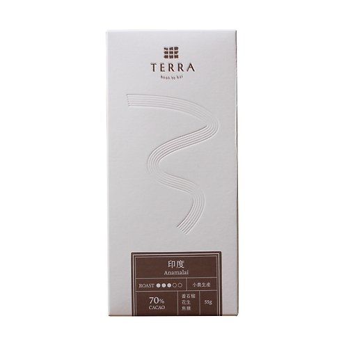 TERRA 土然巧克力專門店 TERRA 單一產區70%黑巧克力 - 印度