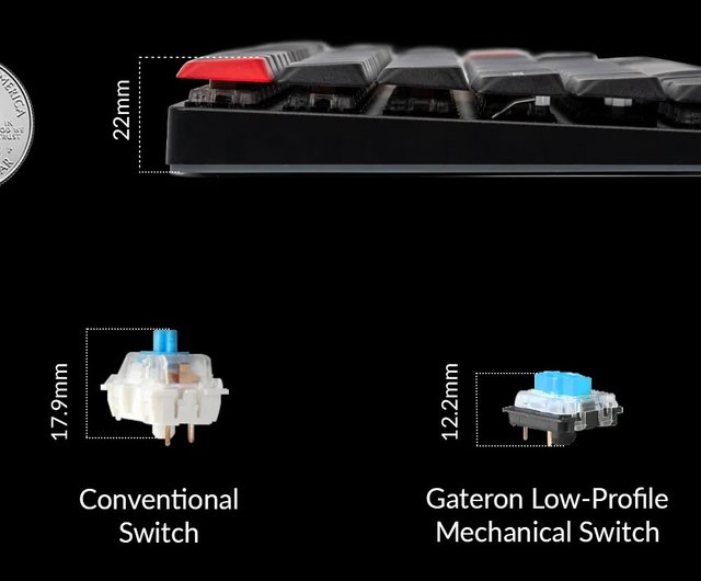 Keychron K3 Pro Hot-Swappable RGB 鋁框QMK/VIA 無線機械鍵盤- 設計館