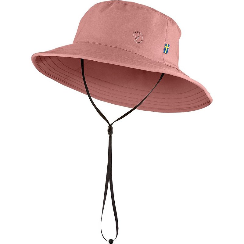 【fjallraven】Abisko Sun Hat 遮陽帽 乾燥玫瑰 - 帽子 - 聚酯纖維 綠色