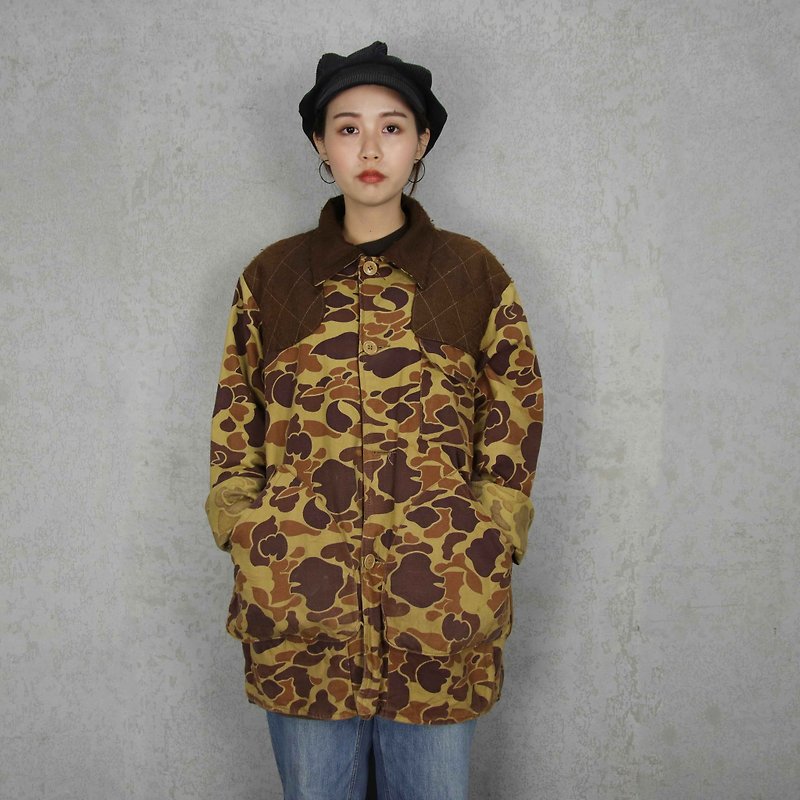 Tsubasa.Y vintage house with vintage hunting coat 009, hunting jacket - Men's Coats & Jackets - Other Materials 