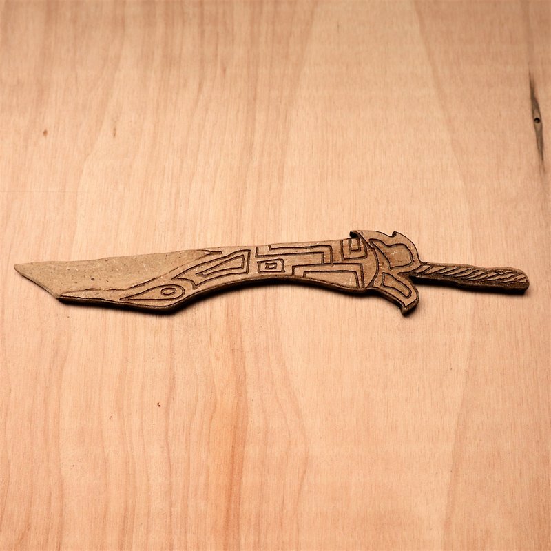 (Graduation gift pre-sale) Handmade small wooden knife 2 (limited to one piece) - อื่นๆ - ไม้ สีนำ้ตาล