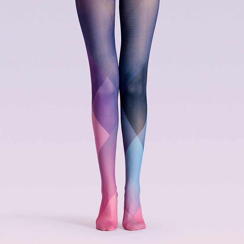 viken plan designer brand pantyhose cotton socks creative stockings pattern stockings Qiandaige - Socks - Cotton & Hemp 