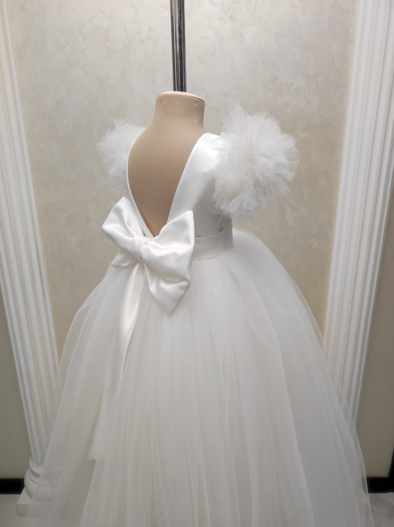 用於婚禮 生日 音樂會和其他慶祝活動的緞面花童禮服 - 男/女童禮服 - 其他材質 多色