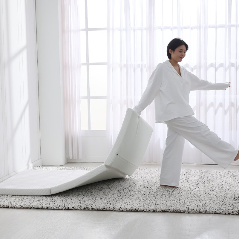 SOULMATT 賴床墊 / 可收納抗菌薄墊 / 支撐與包覆兼具 - 寢具/床包 - 其他材質 