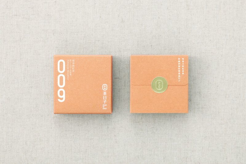 【茶包】Dae 009 | 夜來香紅茶 一日正好 隨身盒 (茶包2入/盒) - 茶葉/茶包/水果茶 - 新鮮食材 橘色