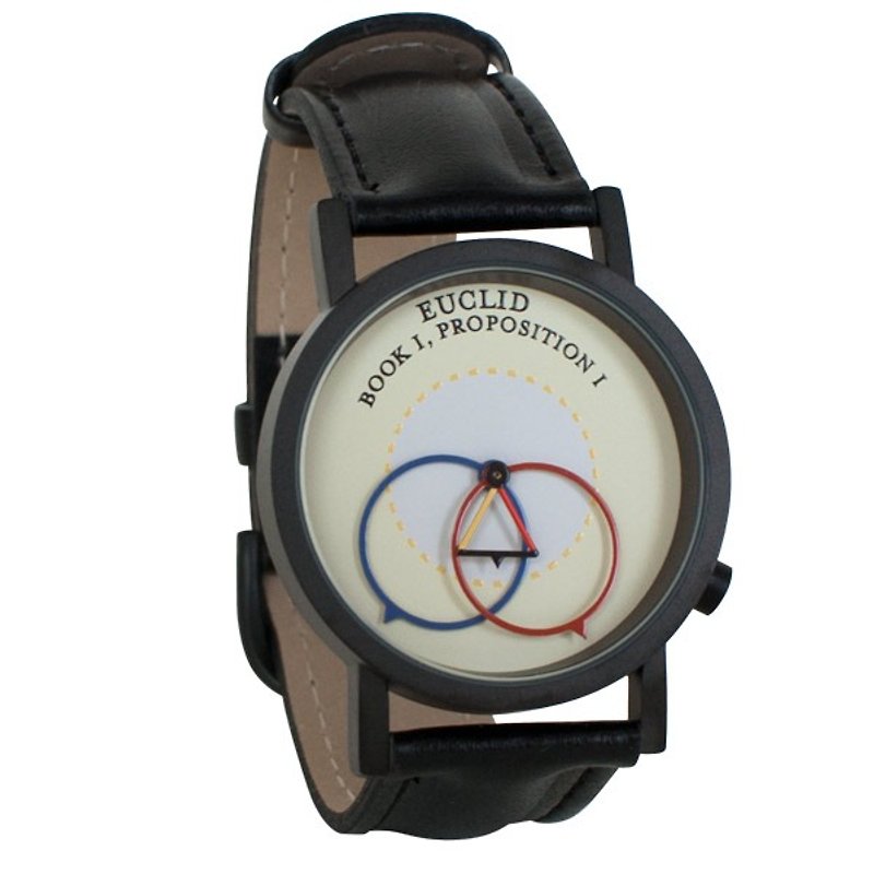 Euclid geometry neutral watch - นาฬิกาผู้หญิง - โลหะ หลากหลายสี