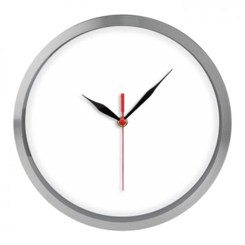 【Customized Gift】Round Wall Clock|Home Decoration/Alarm Clock|Valentine's Day/Father's Day - Clocks - Other Metals Multicolor
