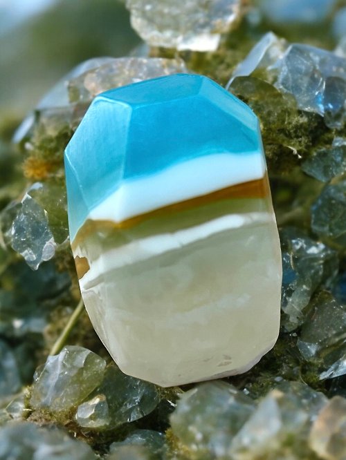 匠然工房 脈輪晶透寶石皂-藍寶石