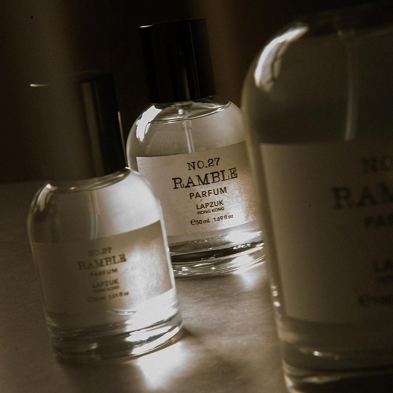 Fragrance No.27 Ramble | Perfume Parfum | Fruity wood neutral fragrance - น้ำหอม - สารสกัดไม้ก๊อก 