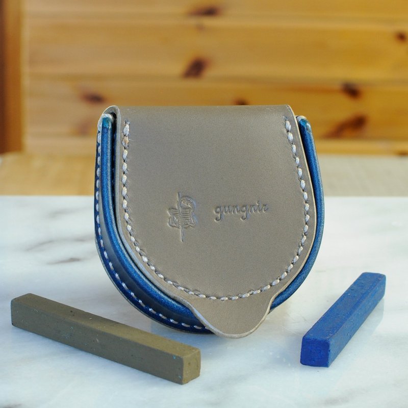 馬蹄型コインケース No.2　ブッテーロ - 零錢包/小錢包 - 真皮 多色