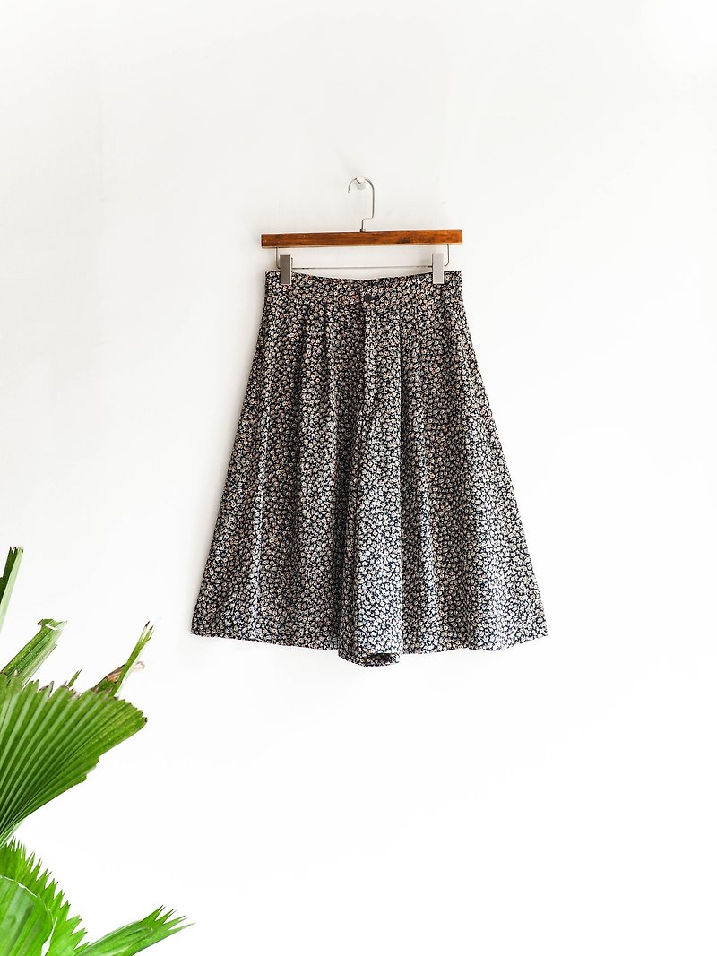 River Water Mountain - Summer Youth Floral Independent Long live antique silk wide trousers - กางเกงขายาว - ผ้าไหม หลากหลายสี
