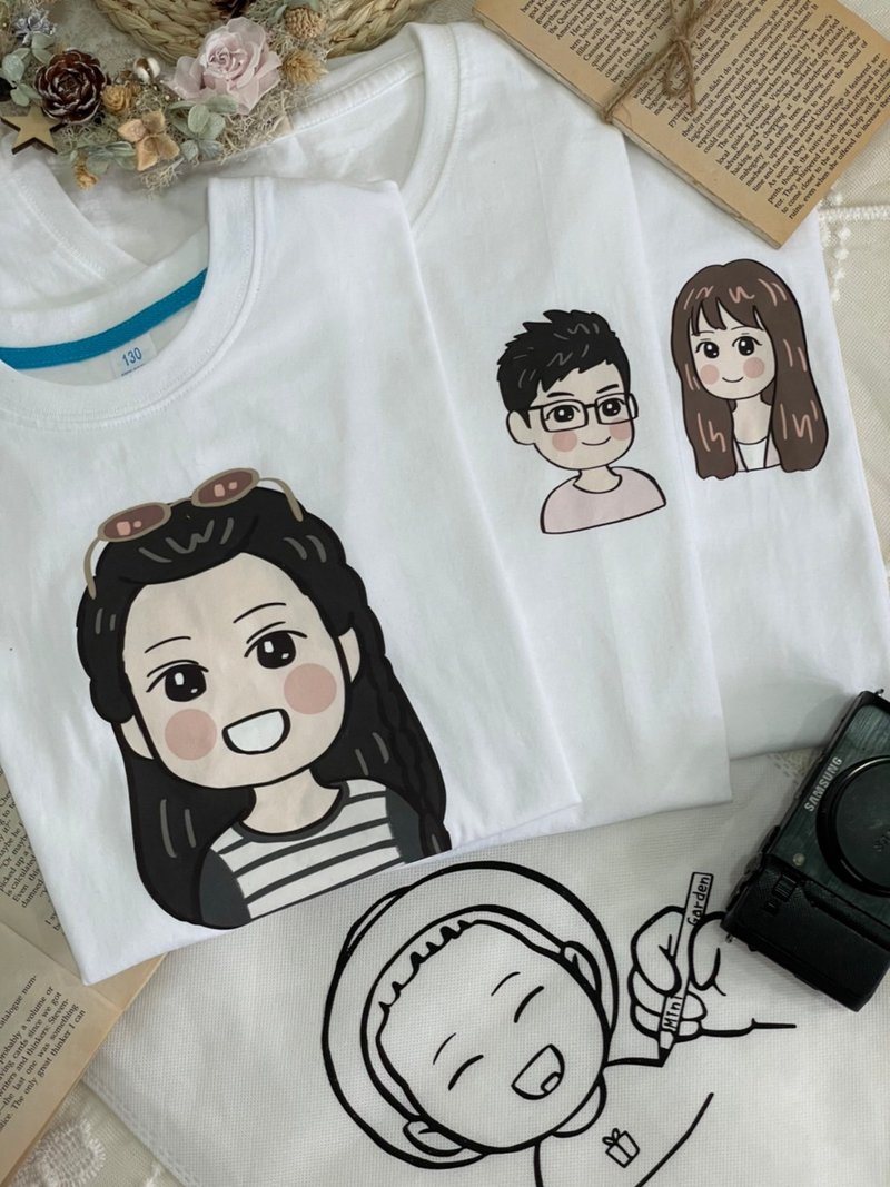 每一次出遊都值得紀念【客製化衣服】 親子裝 情侶T  團體服訂製 - 女上衣/長袖上衣 - 棉．麻 粉紅色