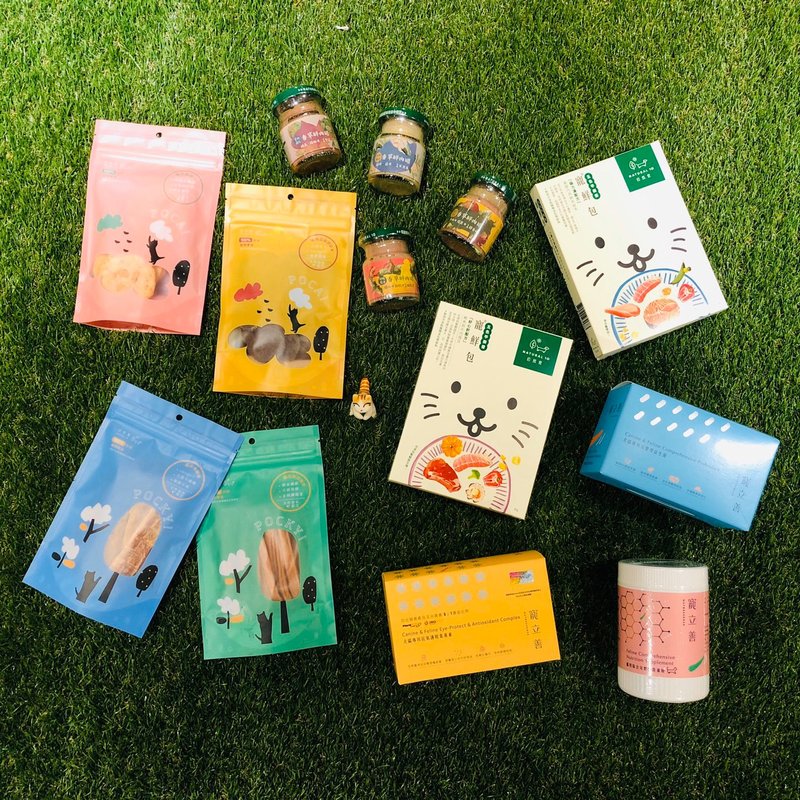 100%天然【喵星人吃飽飽福袋】貓咪零食 貓咪鮮食 - 貓/狗罐頭/鮮食 - 新鮮食材 