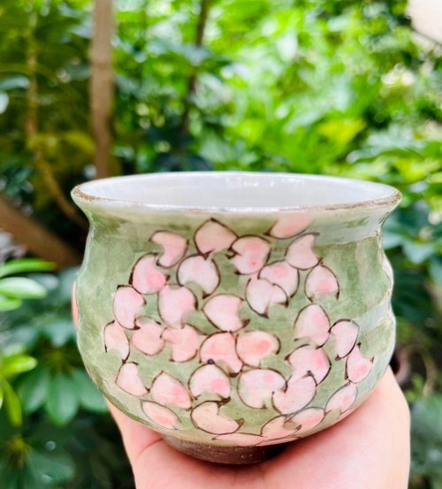 茶碗 ご飯茶碗 抹茶茶碗 桜色 銘あり 作家手か 茶碗 ご飯茶碗 抹茶茶碗 桜色 銘あり 作家手か